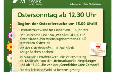Ostereiersuche im Wildpark