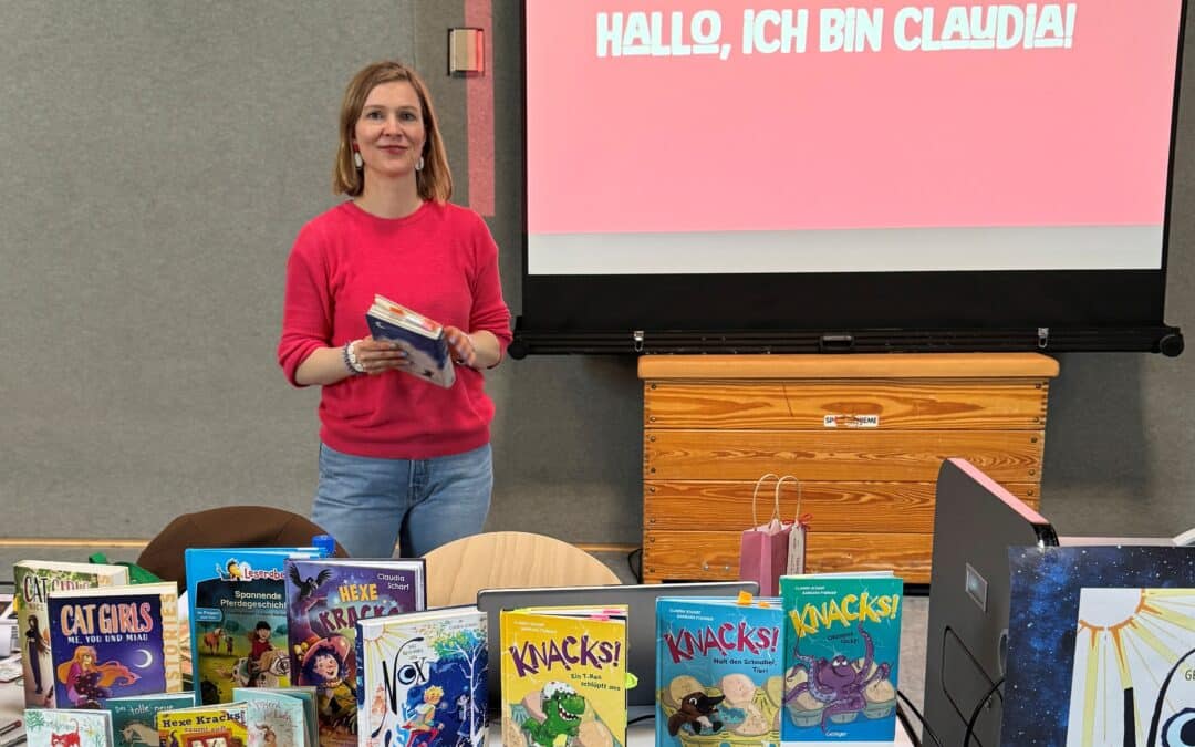 Bad Kissinger Kinderbuchautorin Claudia Scharf liest in der Sinnberg-Grundschule