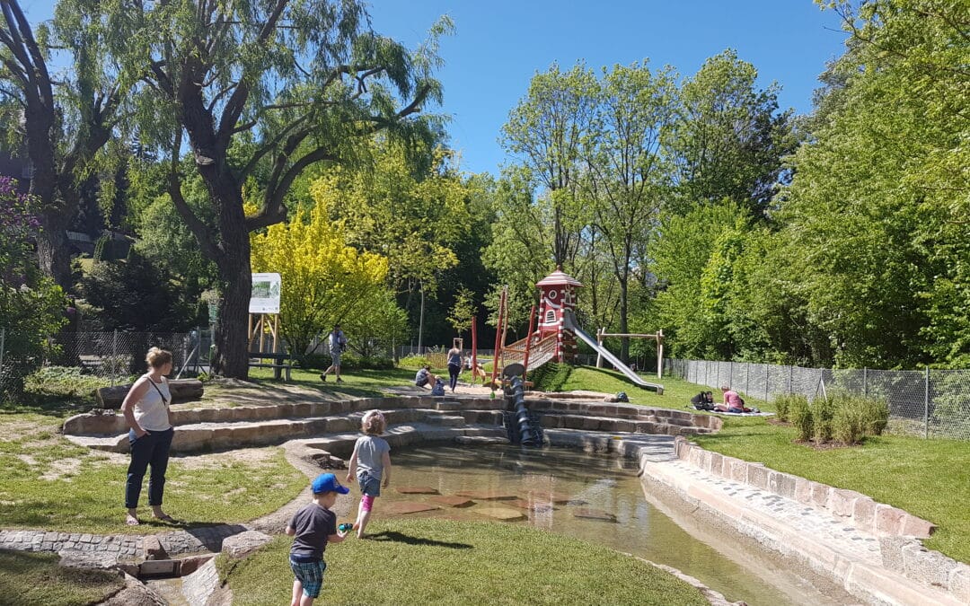 Nach der Winterpause ist das Wasser wieder aufgedreht