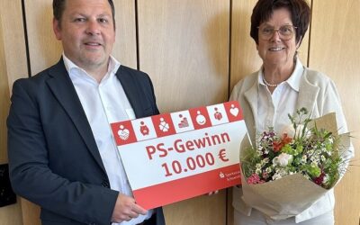 Glücksfall in Werneck: 10.000 Euro beim PS-Sparen gewonnen
