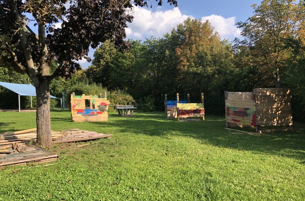 Der Aktivspielplatz hat wieder geöffnet