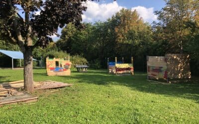 Der Aktivspielplatz hat wieder geöffnet