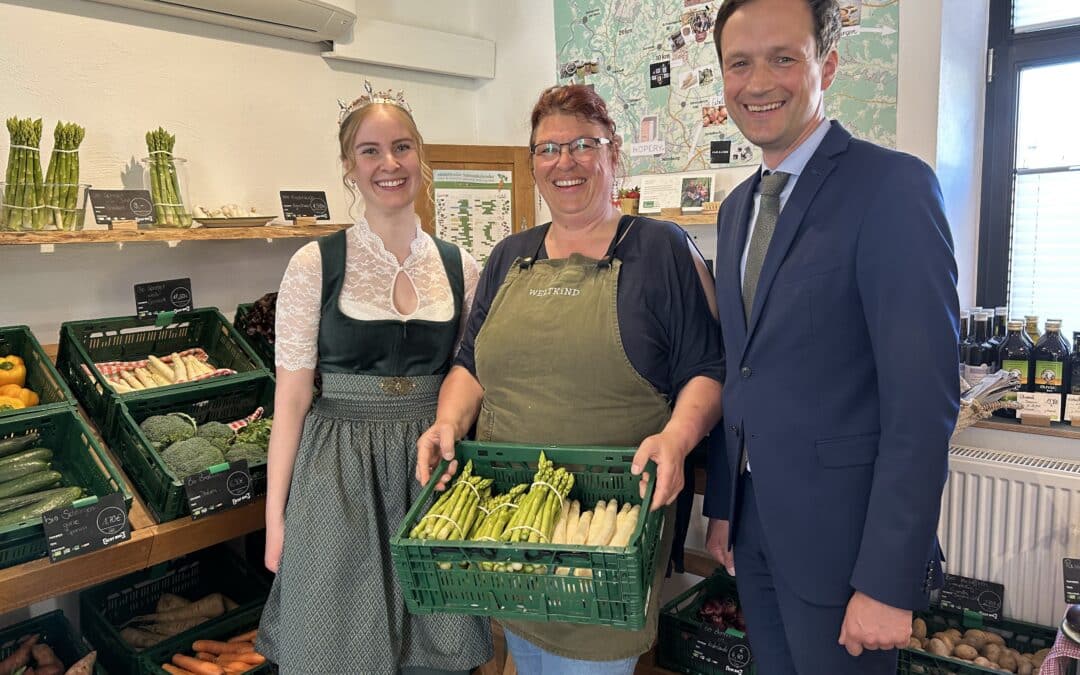Zeit für Spargel und andere regionale Produkte aus dem Landkreis