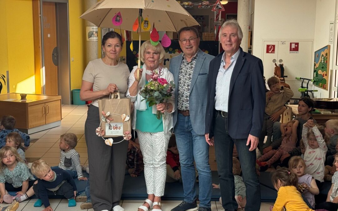 Kindergärtnerin Evi Ziegler geht in den Ruhestand