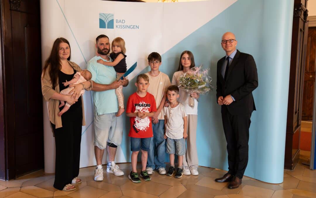 Isabella Rose aus Bad Kissingen hat einen Ganz besonderen Paten