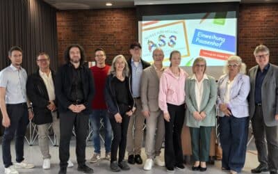 Eröffnung des neuen Pausenhofs der Albert-Schweitzer-Grundschule