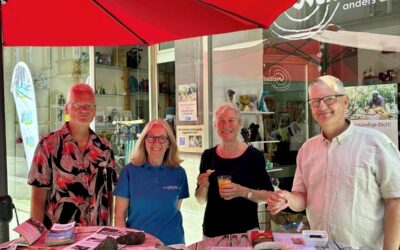 Der Landkreis unterstützt den Weltladen im Rahmen seiner Bewerbung zum Fairtrade-Landkreis