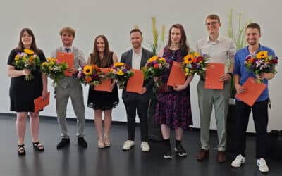 Hervorragende Leistungen: Professor Wolfgang Maria Fischer-Preis für THWS-Studierende