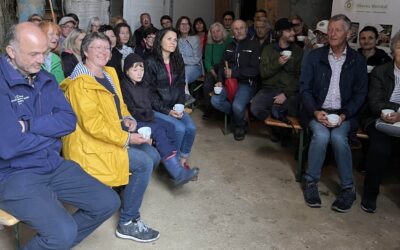 Die Bio-Bäuerin, die vor Begeisterung sprüht