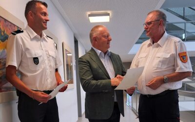 Gut gerüstet für den Katastrophenfall: Riege der Örtlichen Einsatzleiter erweitert