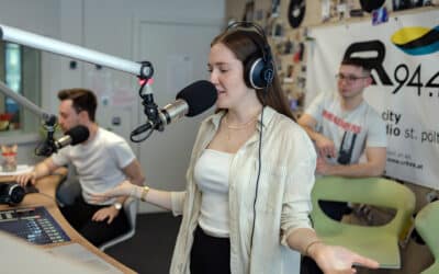 Exkursion zu den International Radio Days nach St. Pölten in Österreich
