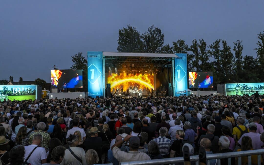 BR-Radltour macht Station in Bad Neustadt – Konzert mit Rainhard Fendrich