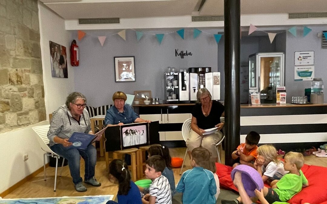 Familiennachmittag mit „Ginpuin“ begeistert Kinder im Mehrgenerationenhaus