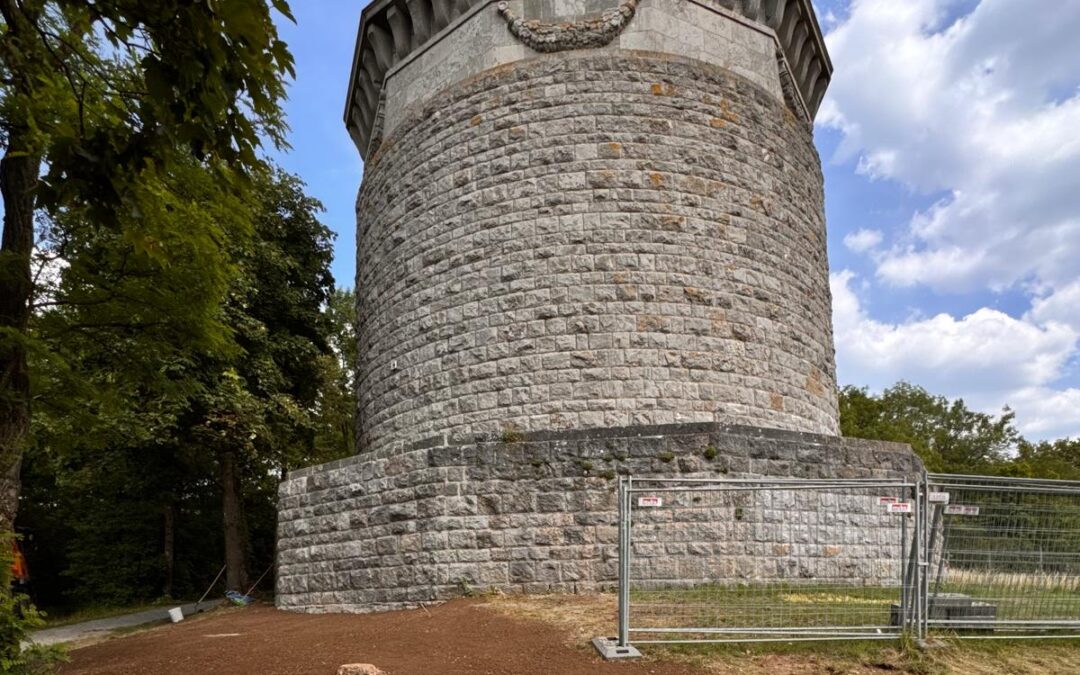Bismarckturm – Was bereits erneuert wurde und welche Arbeiten noch ausstehen