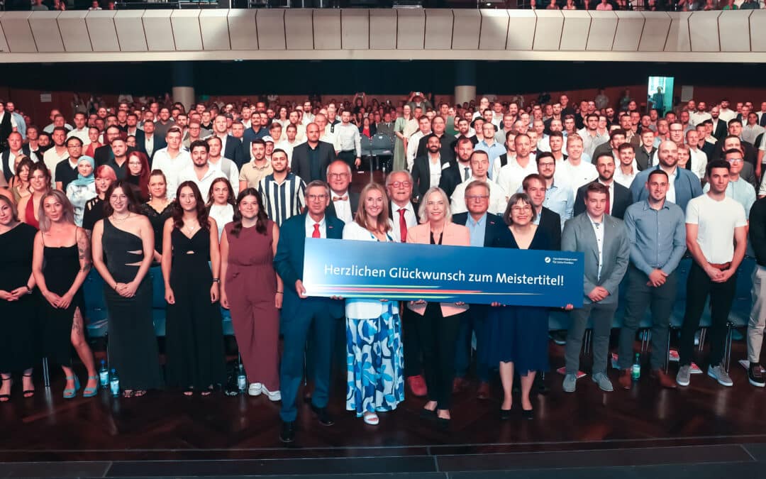 „Ihr seid das Handwerk!“ – 504 Jungmeisterinnen und Jungmeister geehrt