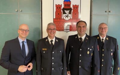 Michael Wolf ist neuer Kommandant und Stadtbrandinspektor in Bad Kissingen