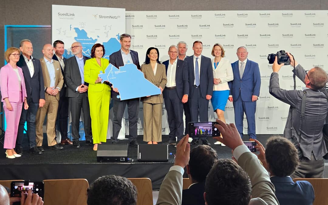 SuedLink: Jetzt geht’s los Baustart der Gleichstromtrasse in Bayern wird mit einem Festakt in Oerlenbach gefeiert