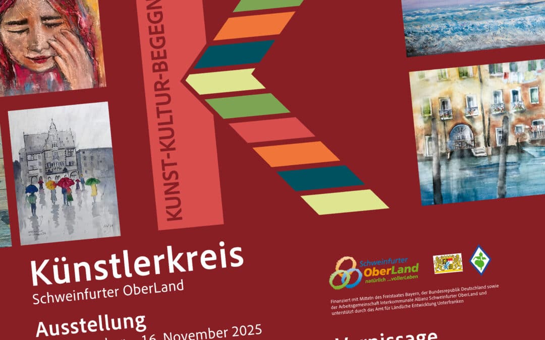 Ausstellung des Künstlerkreises Schweinfurter OberLand im Kunsthandwerkerhof Stadtlauringen