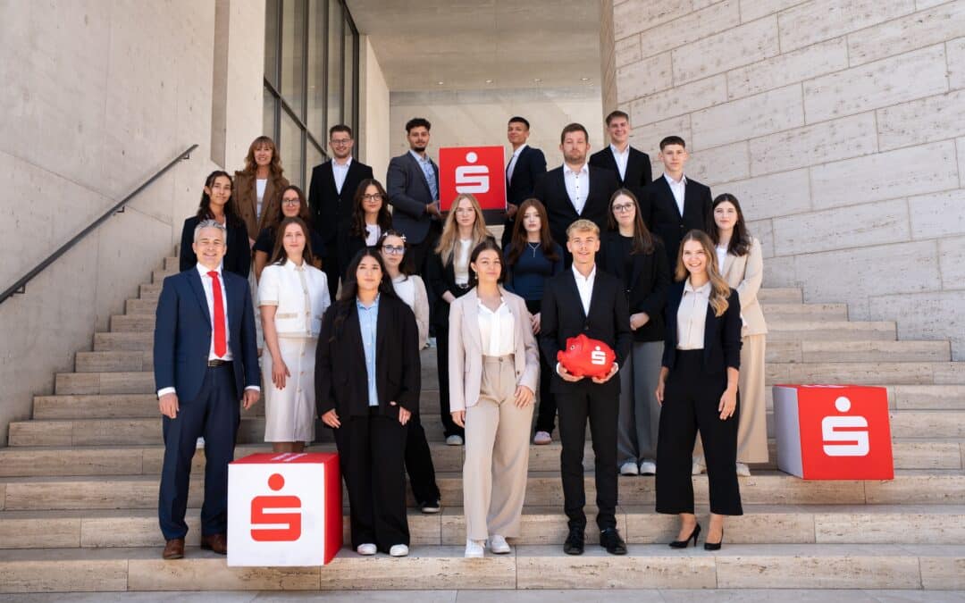 Ausbildungsstart bei der Sparkasse Schweinfurt-Haßberge: 18 neue Talente starten ins Berufsleben