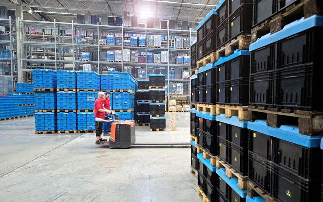 THWS-Forschungsprojekt treibt Digitalisierung im Mehrwegbehältermanagement voran