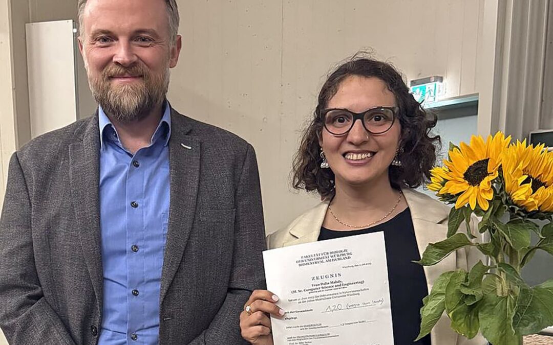THWS-Stipendiatin Dalia Mahdy schließt Promotion erfolgreich ab und verstärkt das Team des TTZ