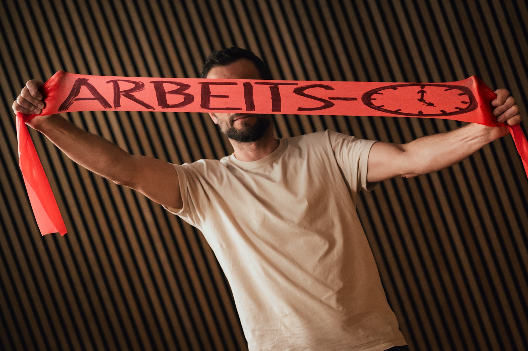 Gummiband-Arbeitszeit