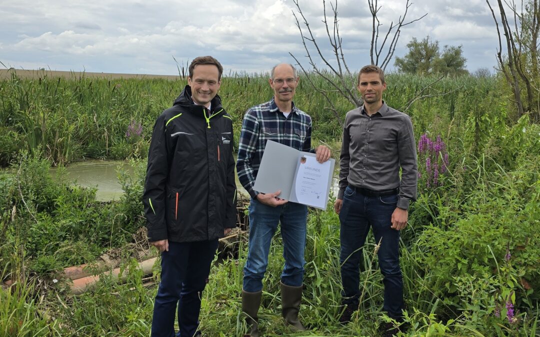 Neuer Biberberater für den Landkreis Schweinfurt