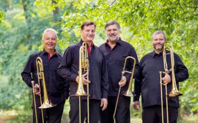 Bläsermusik aus Sachsen im Barockschloss Posaunenquartett – Opus 4 gastiert in Zeilitzheim