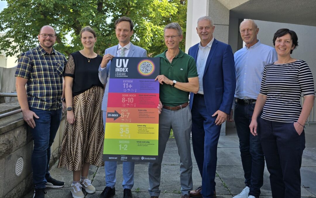 Gefahr durch Hitze rechtzeitig erkennen: UV-Index-Tafeln ab sofort für Stadt und Landkreis Schweinfurt