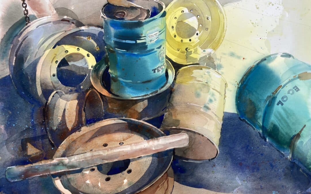 Jahresausstellung der Deutschen Aquarell Gesellschaft im Museum Obere SalineKunst des Aquarells