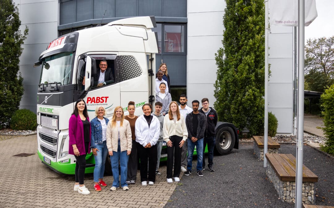 Ausbildungsstart bei Pabst Transport – Neue Talente starten durch