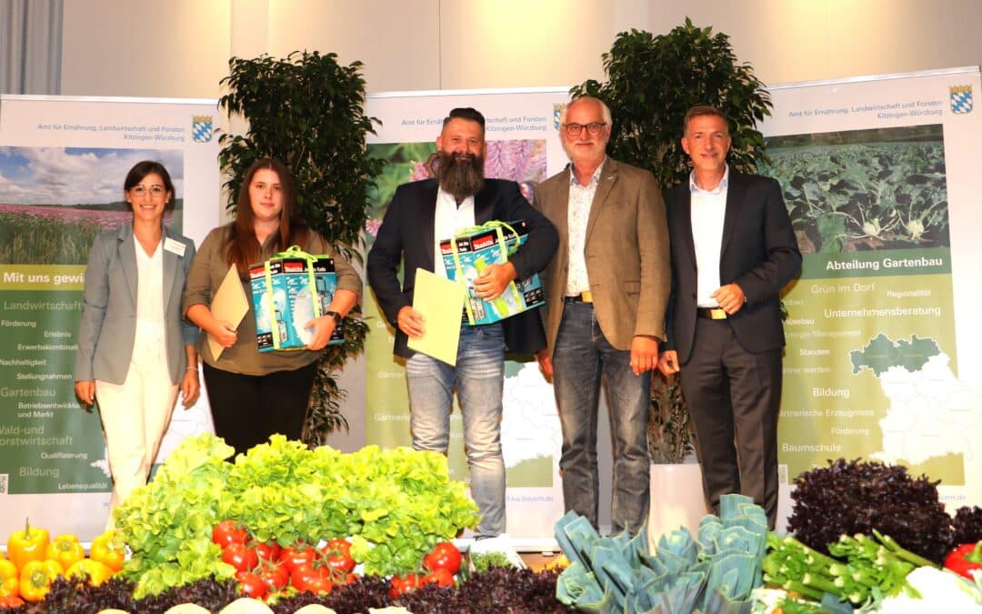 Grüne Branche im Aufblühen: Unterfränkische Gärtner starten ins Berufsleben