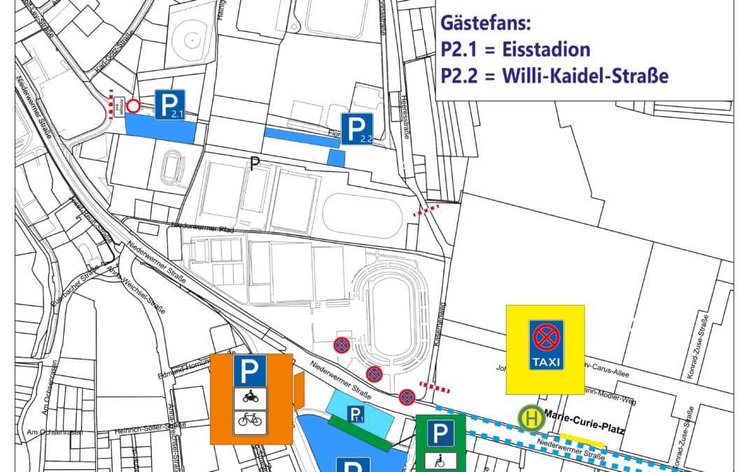 FC Schweinfurt 05 empfängt MSV Duisburg – Hinweis auf Parkmöglichkeiten und Verkehrseinschränkungen