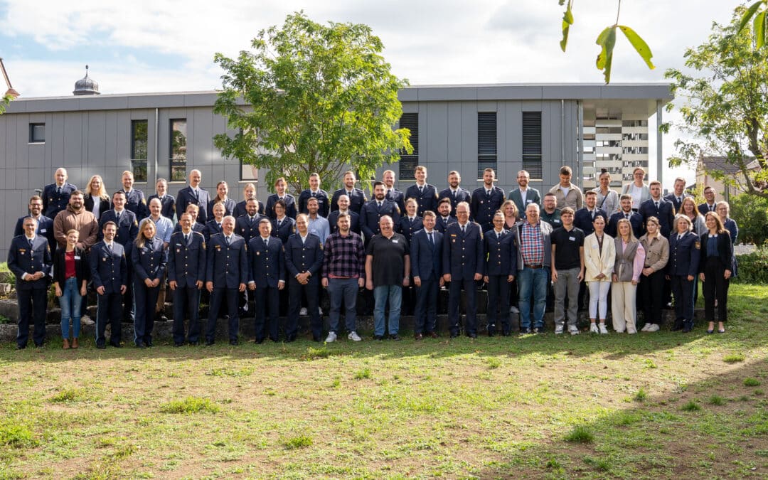 Verstärkung für die Polizei in Unterfranken – 59 Neuzugänge treten ihren Dienst an