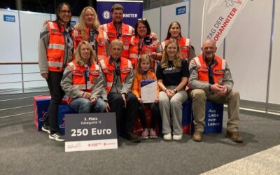 Schweinfurter Rettungshundestaffel der Johanniter belegt 3. Platz in Deutschland