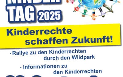 Weltkindertag, eine Rallye zu den Kinderrechten im Wildpark