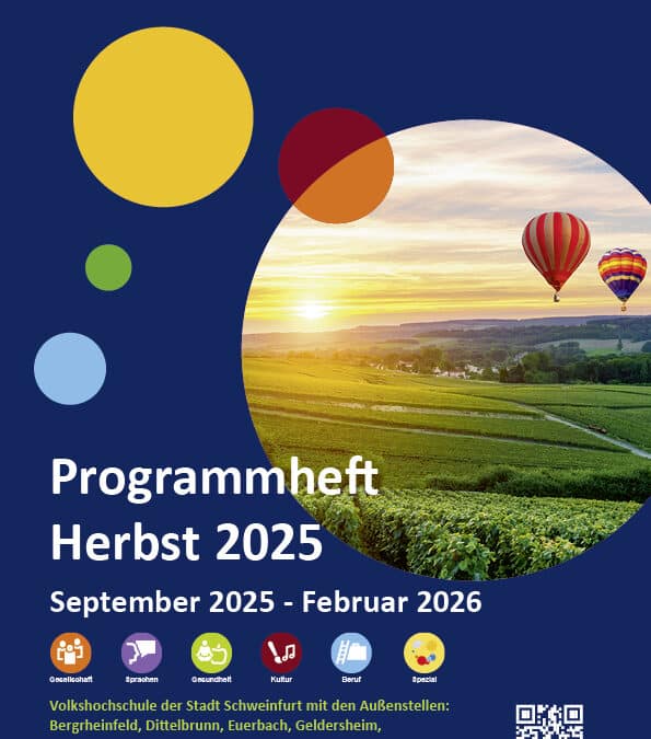 Herbstsemester der Volkshochschule – Anmeldung ab 15. September