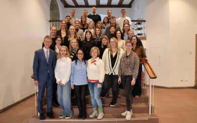 Erfolgreiche Auszubildende der Stadt Schweinfurt