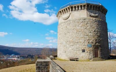 Saisonende Bismarckturm