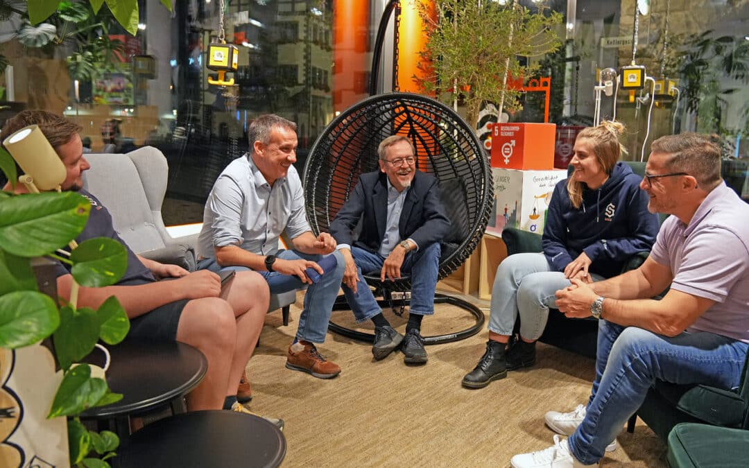 Sondierungstreffen zur Finanzierung und Fortführung des Kreativraums „StudyFAB“