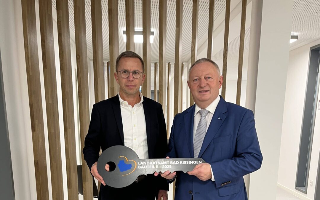 Landratsamt Bad Kissingen: Festliche Einweihung des Erweiterungsbaus