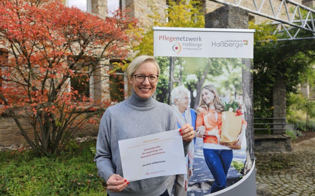 Schulungsreihe „Hilfe beim Helfen“ für An- und Zugehörige von Menschen mit Demenz