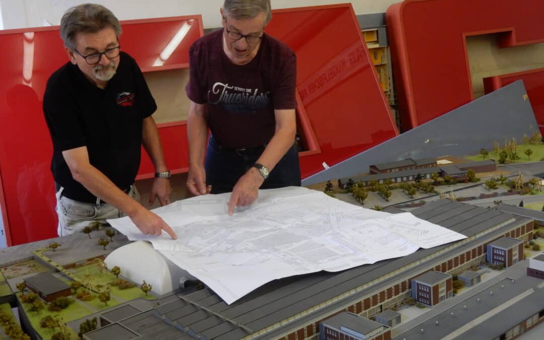 Das FAG Werksmodell war ein geplantes Geschenk der Lehrlinge für Weihnachten 1972