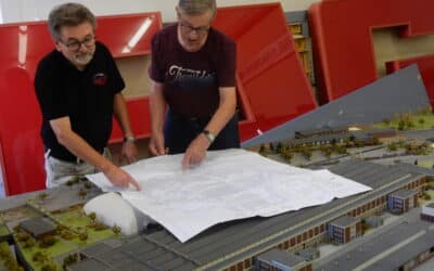 Das FAG Werksmodell war ein geplantes Geschenk der Lehrlinge für Weihnachten 1972