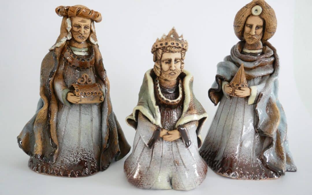 Krippenausstellung „Die Heiligen Drei Könige  bei Jesus“