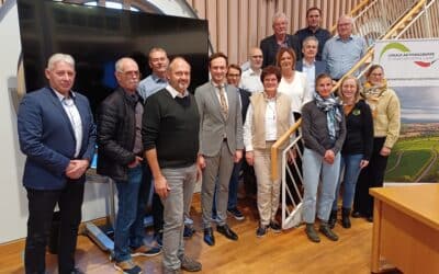 Neuwahl bei der jährlichen Mitgliederversammlung der Lokalen Aktionsgruppe Schweinfurter Land