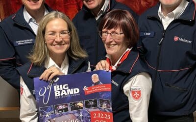 Benefizkonzert „Swinging Christmas“ mit der Big Band der Bundeswehr in Würzburg zugunsten der Malteser Hospiz- und Trauerarbeit
