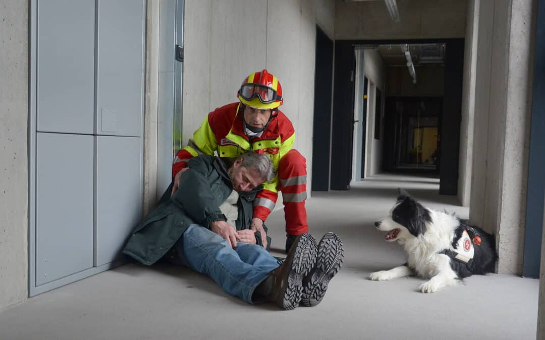 Andreas Ebeling sucht seit über zwei Jahrzehnten vermisste Personen als Teil der Johanniter-Rettungshundestaffel Schweinfurt