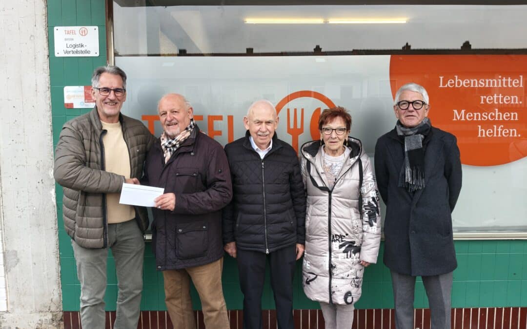 Verein der Schweinfurter Köche spendet den Erlös des letzten Schweinfurter Bürgeressens