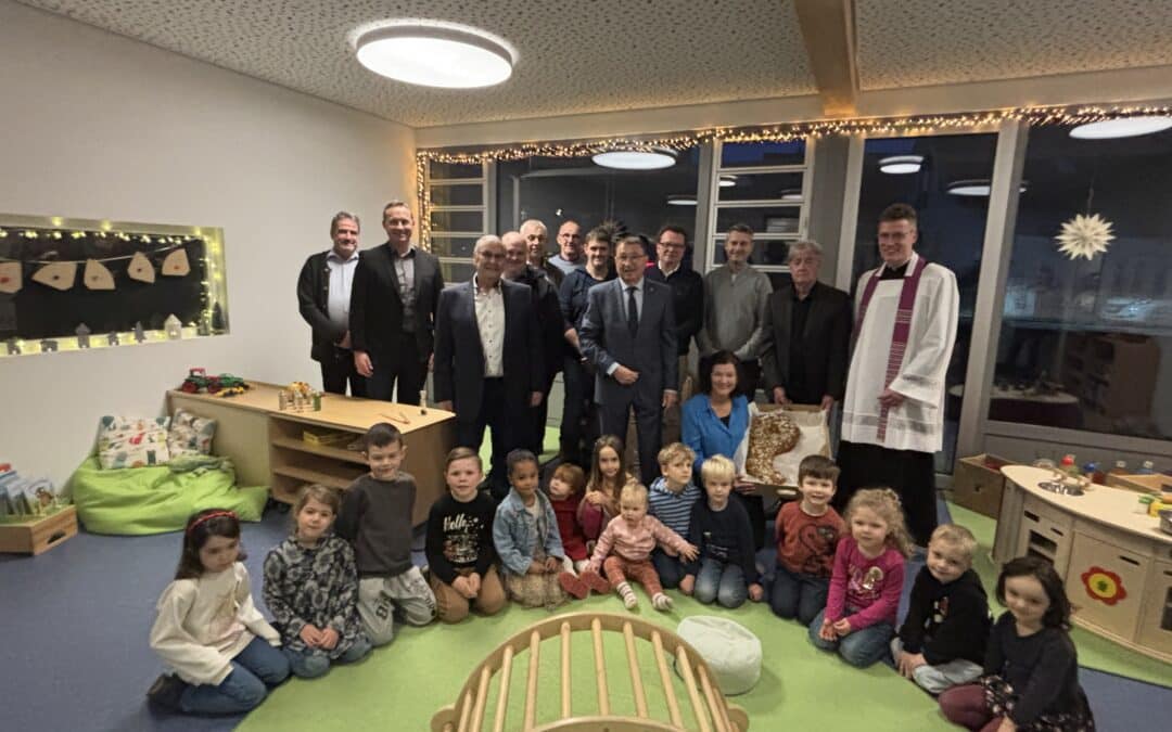 Einweihung des Erweiterungsbaus des Kindergartens Stadtlauringen – Starke Investition in die Zukunft unserer Kinder